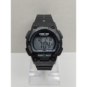 Timex Mens Ironman Triathlon Endure 30 Shock 44mm Digital 200M Watch New Battery